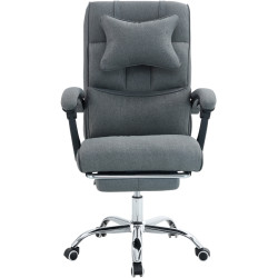 Кресло Tempo Kondela Waldor New (Gray/Chrome) Thumb