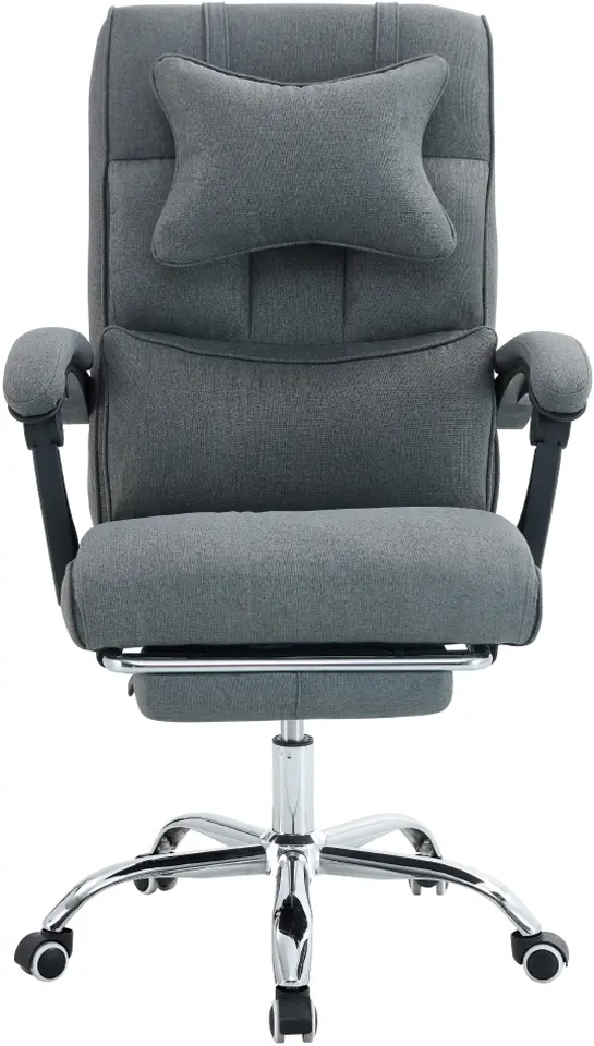 Кресло Tempo Kondela Waldor New (Gray/Chrome) - 2