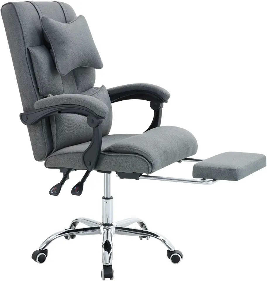 Кресло Tempo Kondela Waldor New (Gray/Chrome) - 3