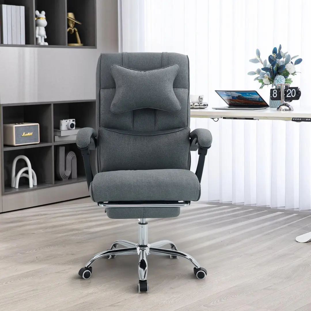 Кресло Tempo Kondela Waldor New (Gray/Chrome)