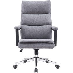 Fotoliu Tempo Kondela Zavier (Gray/Chrome) Thumb