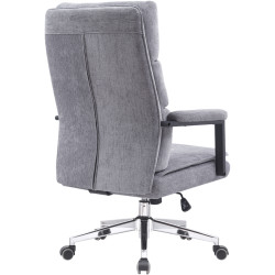 Fotoliu Tempo Kondela Zavier (Gray/Chrome) Thumb