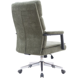 Кресло Tempo Kondela Zavier (Green/Chrome) Thumb