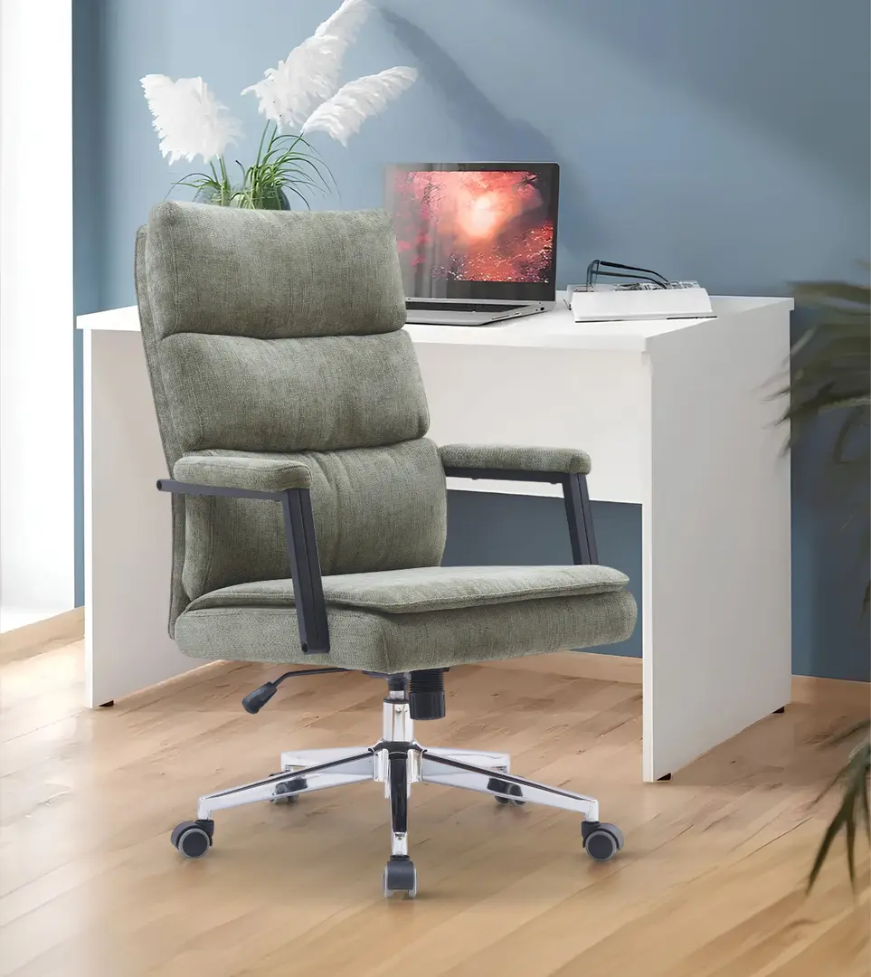 Кресло Tempo Kondela Zavier (Green/Chrome)