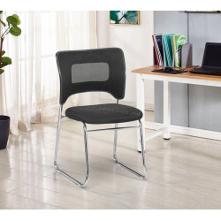 Стул Tempo Kondela Delos (Black/Chrome)