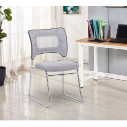 Scaun Tempo Kondela Delos (Gray/Chrome)