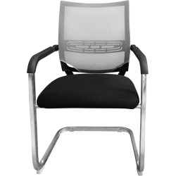 Стул Tempo Kondela Faje (Black/Gray/Chrome) Thumb