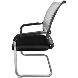 Стул Tempo Kondela Faje (Black/Gray/Chrome) Thumb