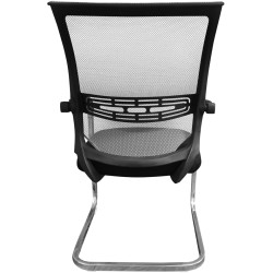 Стул Tempo Kondela Faje (Black/Gray/Chrome) Thumb