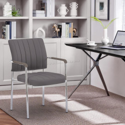 Scaun Tempo Kondela Florin (Gray Brown/Chrome)