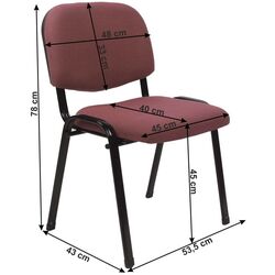 Scaun Tempo Kondela Iso 2 New (Brown/Black) Thumb