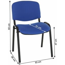 Стул Tempo Kondela Iso (Blue/Black) Thumb