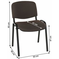 Стул Tempo Kondela Iso (Brown/Black) Thumb