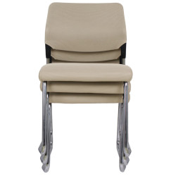 Стул Tempo Kondela Kledi (Light Brown/Chrome) Thumb