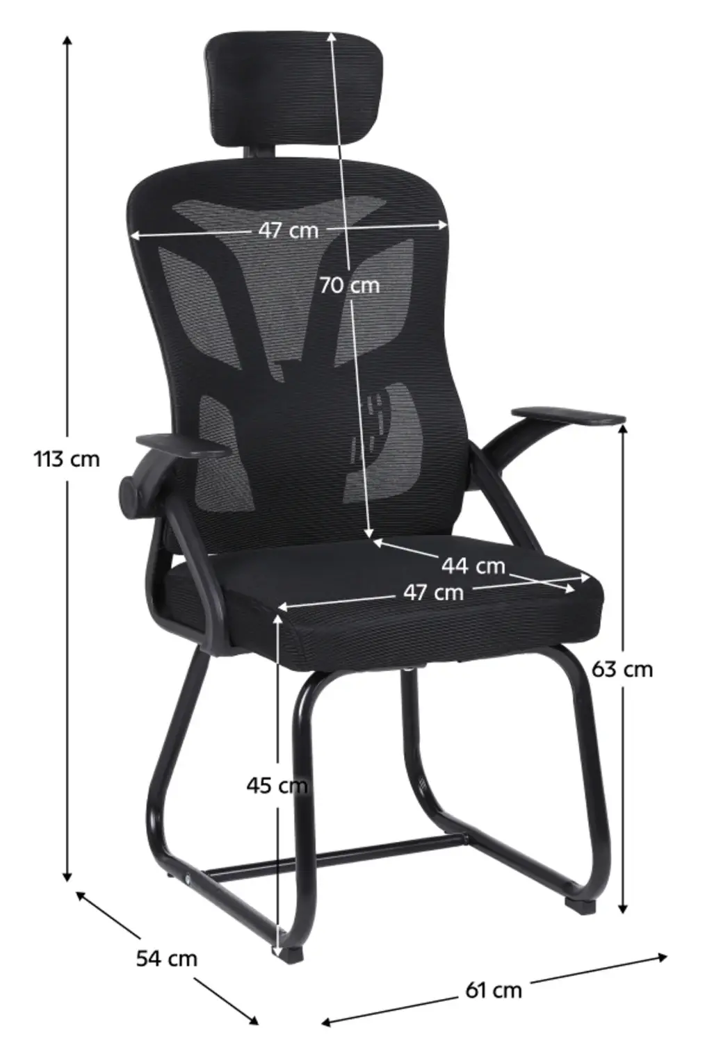 Scaun Tempo Kondela Sitao (Black) - 7