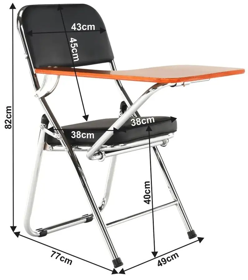 Scaun Tempo Kondela Teker cu masuta (Black/Natural)