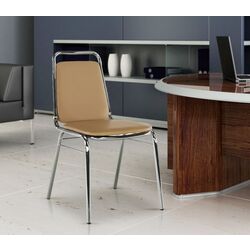 Scaun Tempo Kondela Zeki (Brown/Chrome)