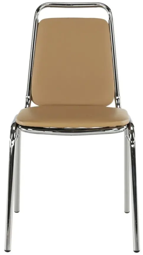 Стул Tempo Kondela Zeki (Brown/Chrome)