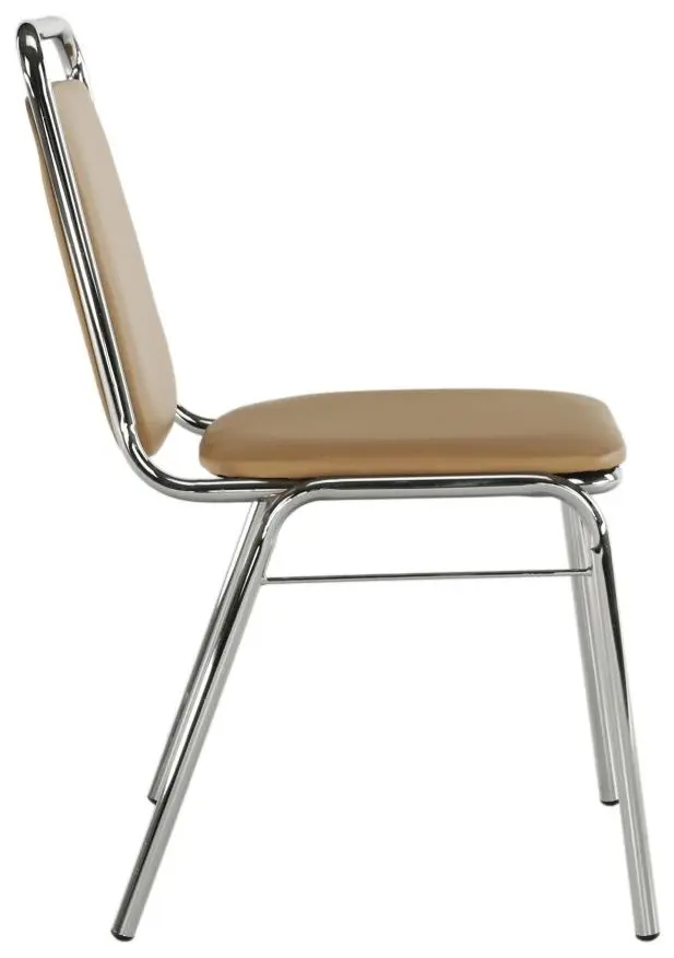 Стул Tempo Kondela Zeki (Brown/Chrome)