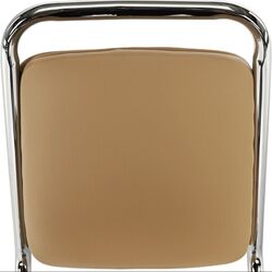 Стул Tempo Kondela Zeki (Brown/Chrome) Thumb