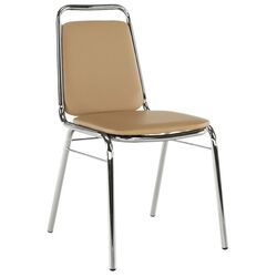 Стул Tempo Kondela Zeki (Brown/Chrome) Thumb