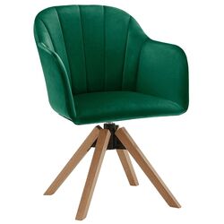 Scaun rotativ Tempo Kondela Dalio (Emerald/Beech)