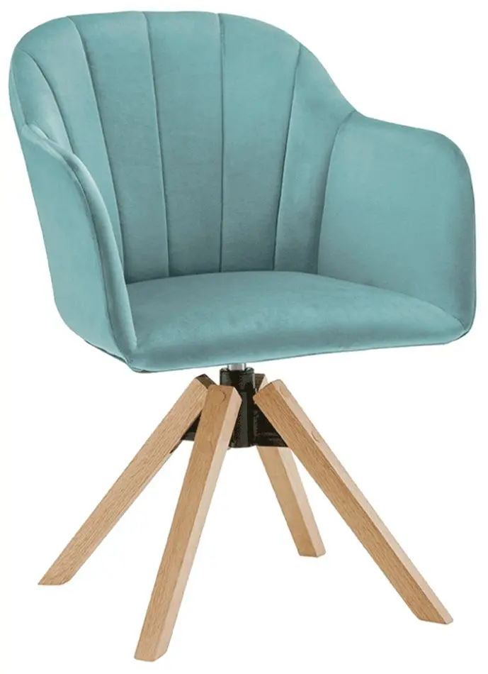 Scaun rotativ Tempo Kondela Dalio (Neo Mint/Beech)