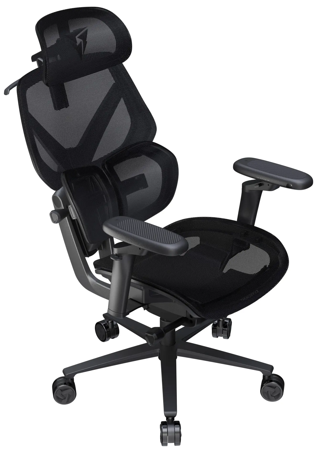 Fotoliu ThunderX3 Flex Pro Mesh (Black)