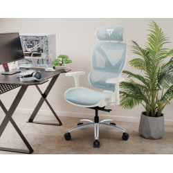 Fotoliu ThunderX3 XTC Chroma (White/Blue)