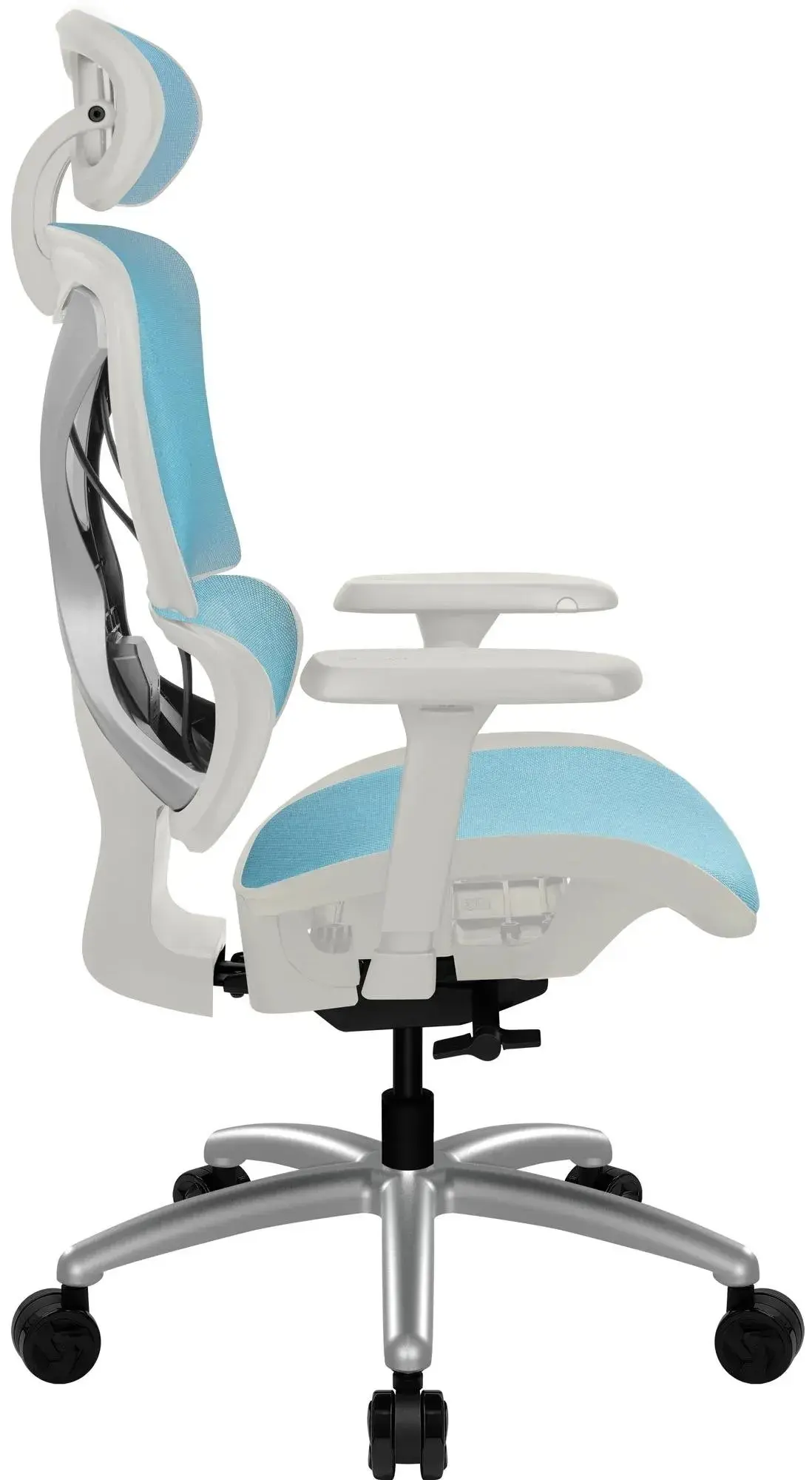 Fotoliu ThunderX3 XTC Chroma (White/Blue)