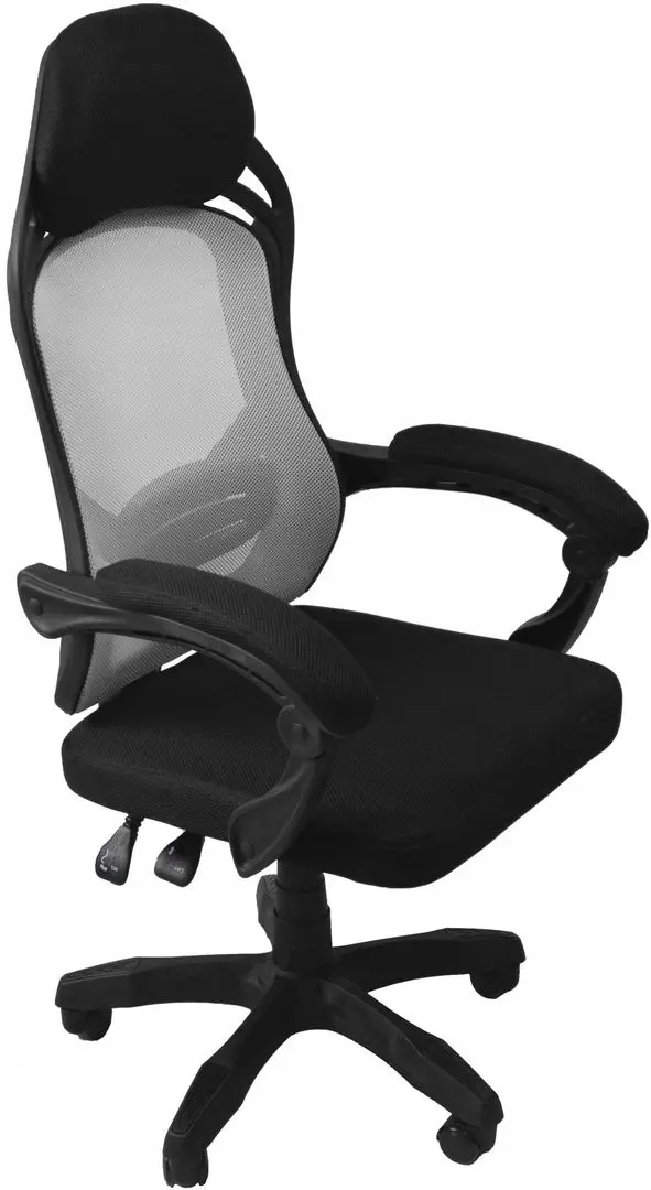 Fotoliu TopEshop Oscar (Black/Gray)