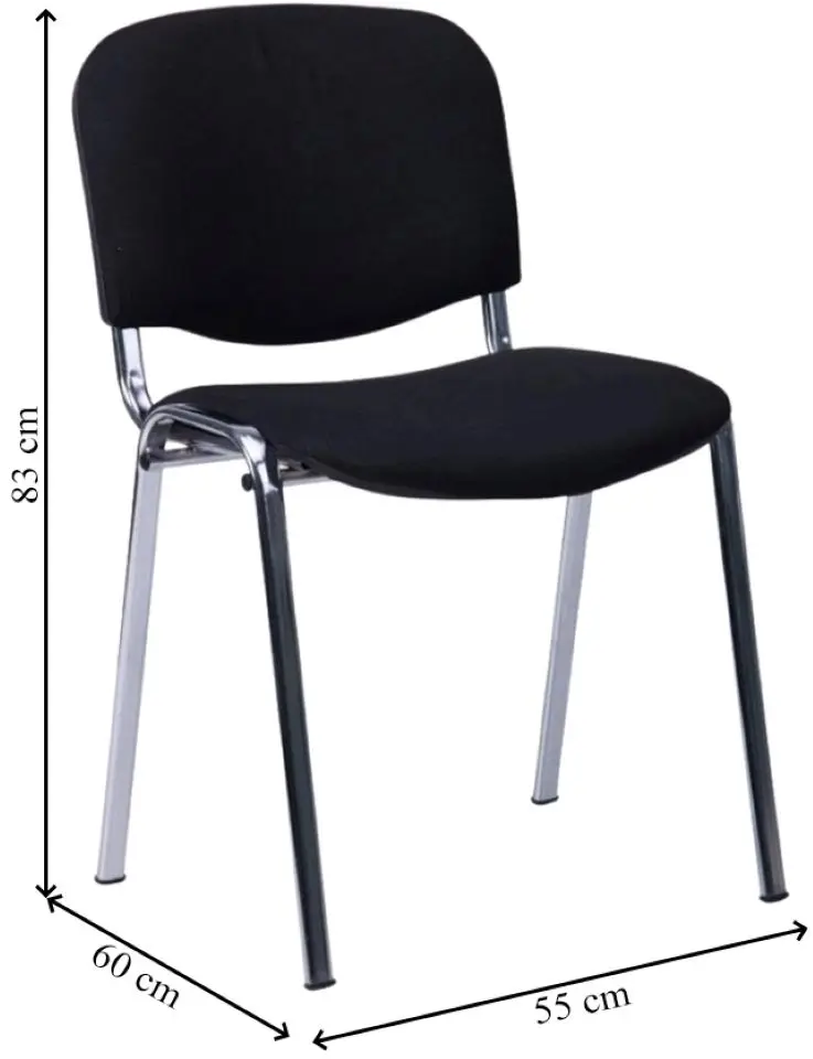 Scaun ISO А1 (Black) - 4