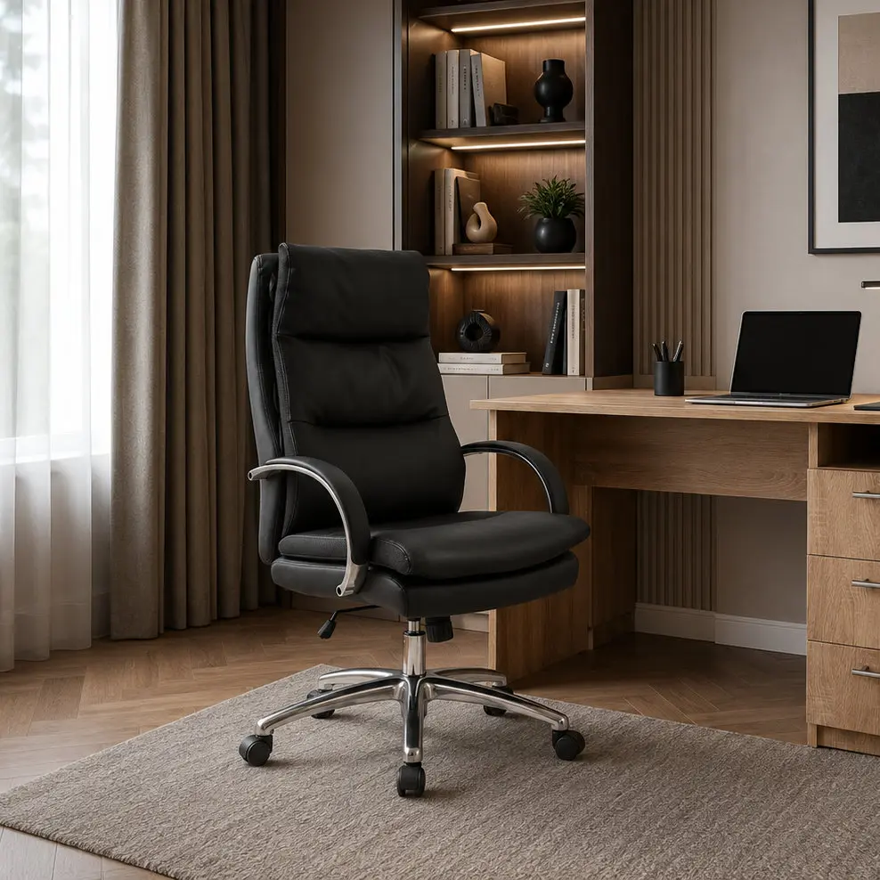 Fotoliu de birou Vasto Furniture Aira (Black) - 7