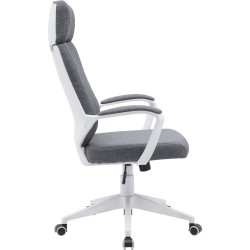 Fotoliu de birou Vasto Furniture Era (Grey/White) Thumb