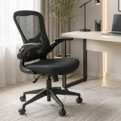 Fotoliu de birou Vasto Furniture Runa (Black)