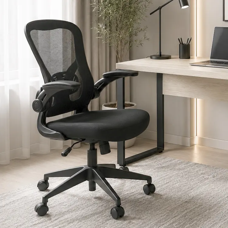 Fotoliu de birou Vasto Furniture Runa (Black)