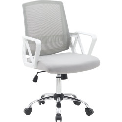 Fotoliu de birou Vasto Furniture Tindra (Grey/White) Thumb
