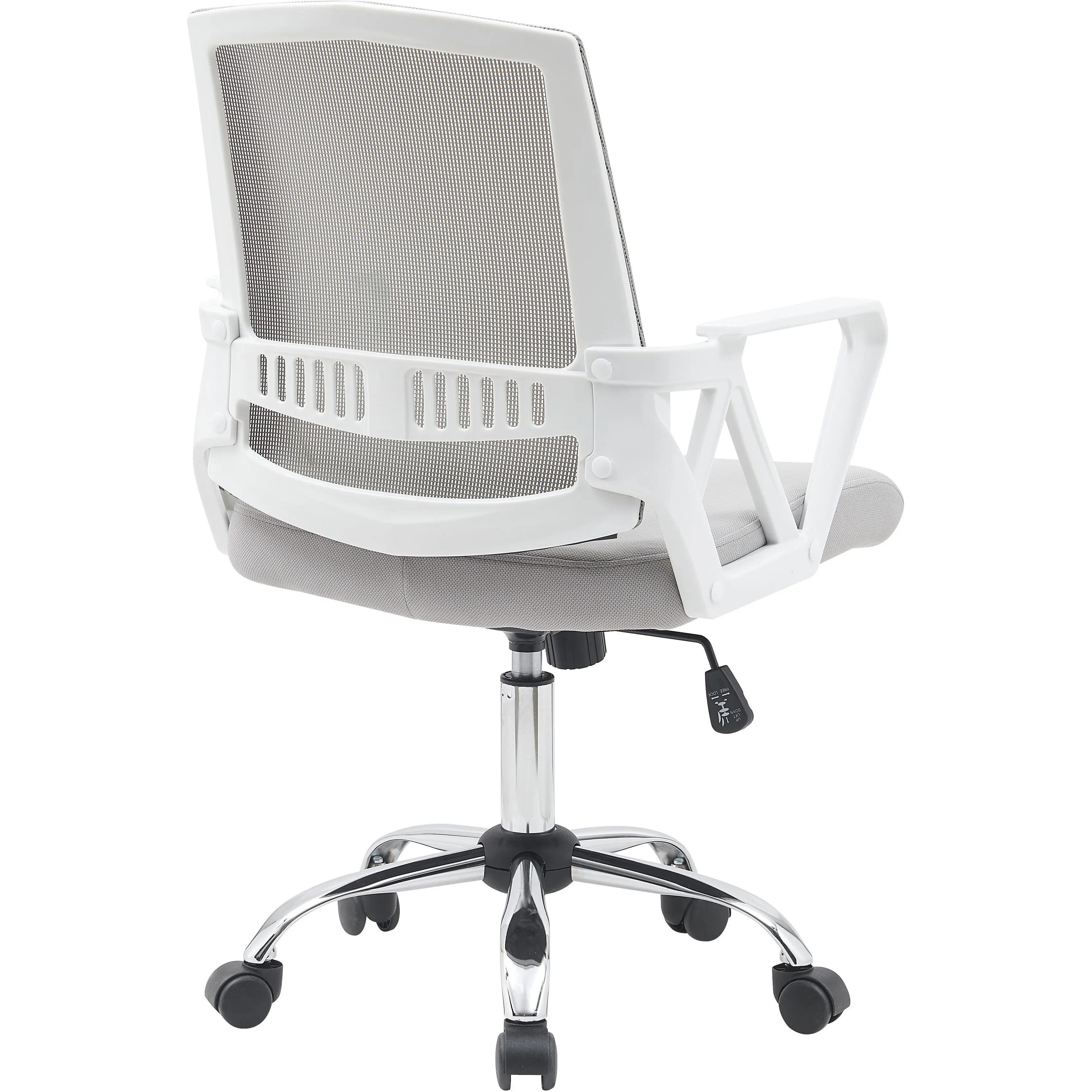 Fotoliu de birou Vasto Furniture Tindra (Grey/White) - 4