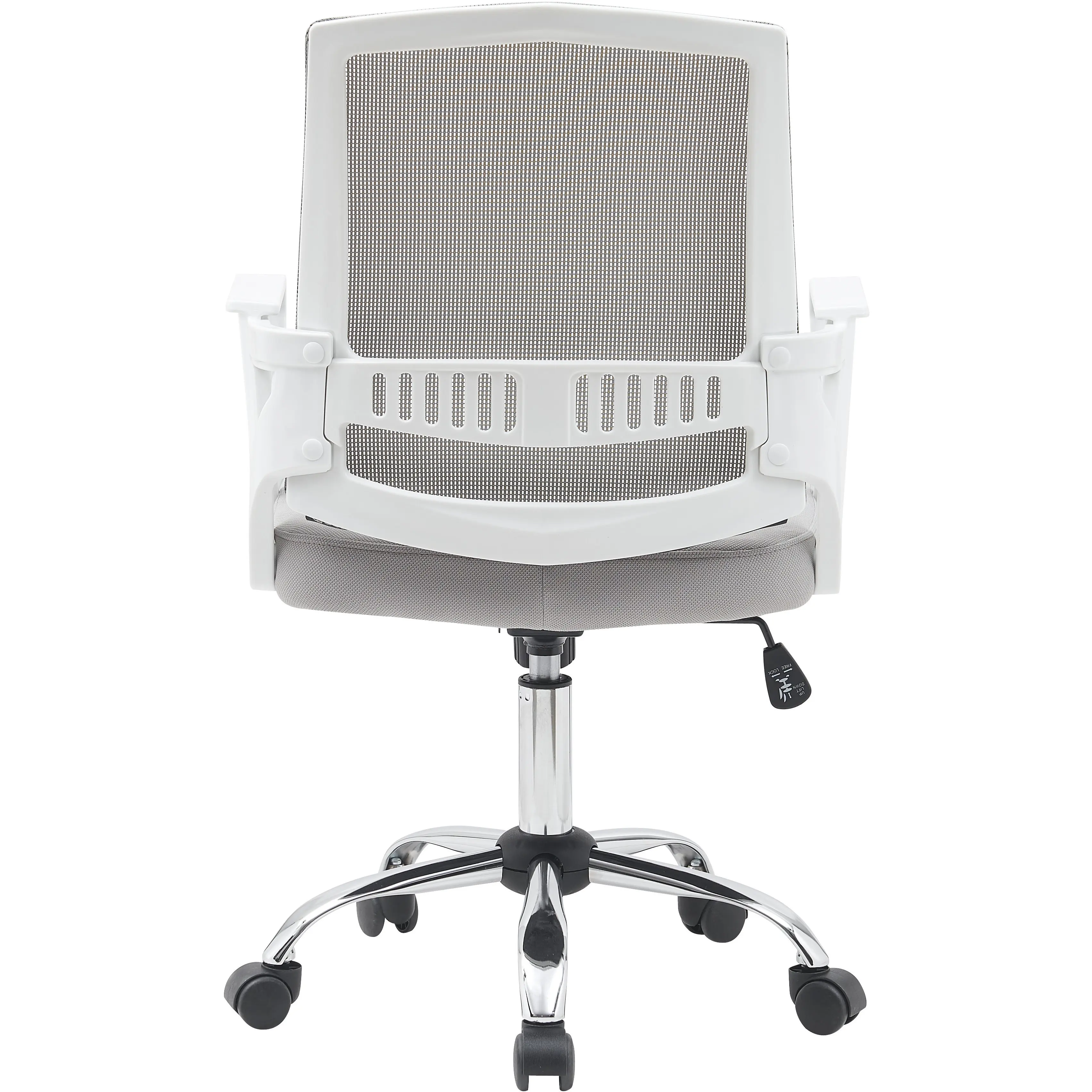 Fotoliu de birou Vasto Furniture Tindra (Grey/White) - 5