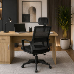 Fotoliu de birou Vasto Furniture Vera (Black) Thumb