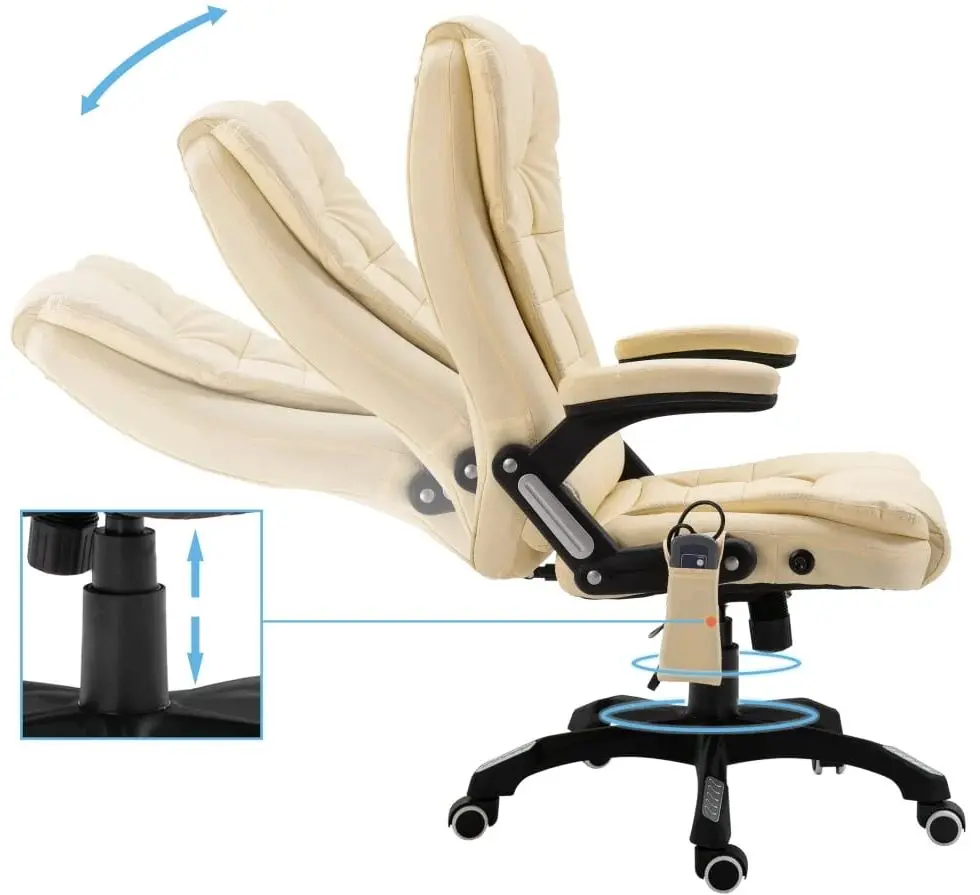 Fotoliu VidaXL 20238 (Cream)