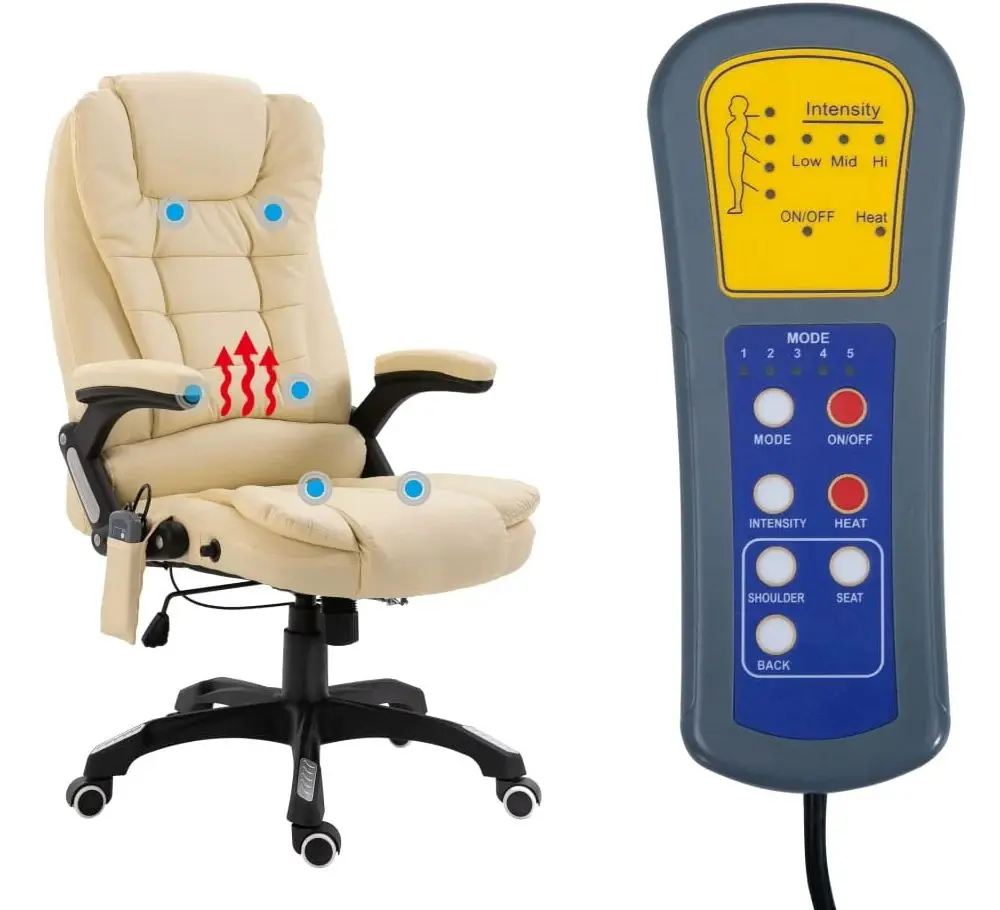 Fotoliu VidaXL 20238 (Cream)