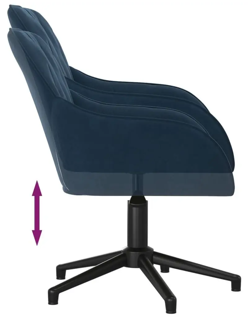 Кресло VidaXL 344855 (Blue) - 3