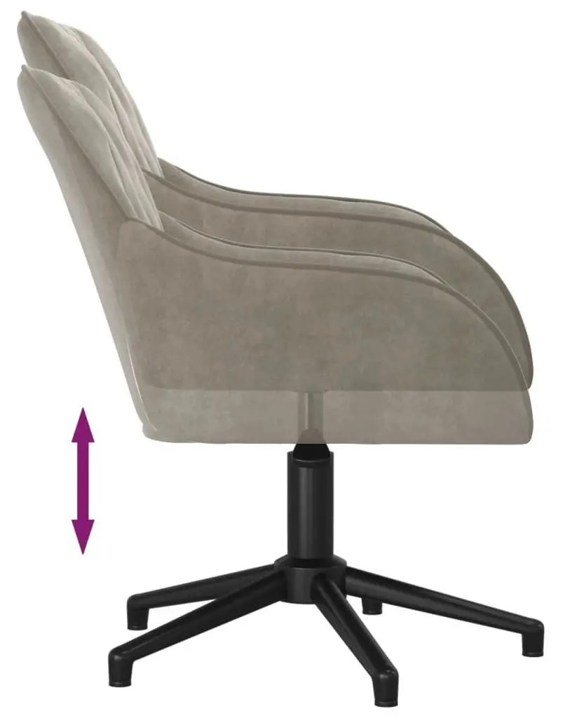 Fotoliu VidaXL 344856 (Light Grey)