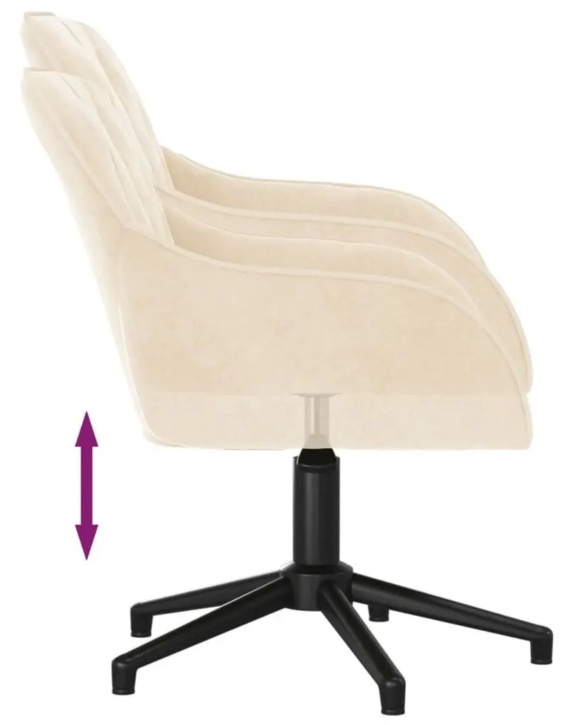 Fotoliu VidaXL 344865 (Cream)