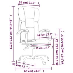 Fotoliu VidaXL 349619 (Black) Thumb