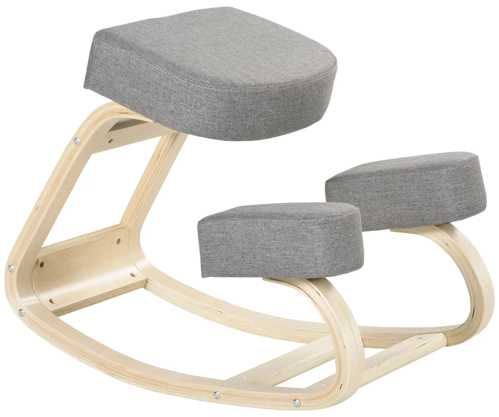 Эргономический стул Vinsetto 921-589 (Grey) - 2