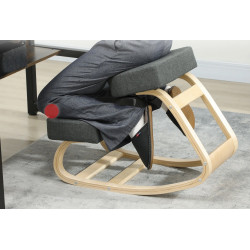 Эргономический стул Vinsetto 921-589V00CG (Grey/Birch) Thumb