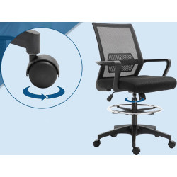 Fotoliu Vinsetto 921-189 (Black) Thumb