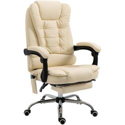 Fotoliu Vinsetto 921-318V92CW 65x160x104 cm (Cream) Thumb